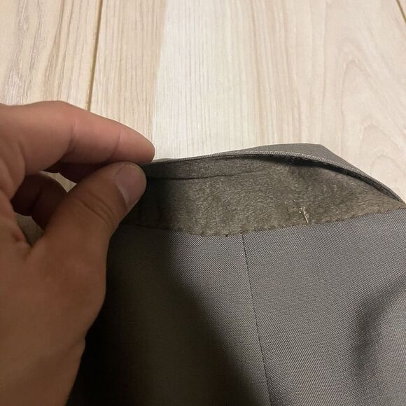 J. Press Wool Sportscoat Blazer 3 Button Green Made In USA Mens Size 40R - Picture 16 of 16